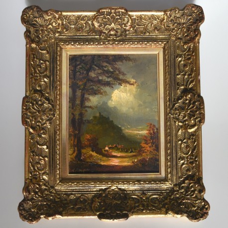 Romantischer Weg ins Tal, Heinrich Berger, 1929