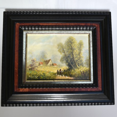 Verträumte Dorfaue, Frenzik, 1951