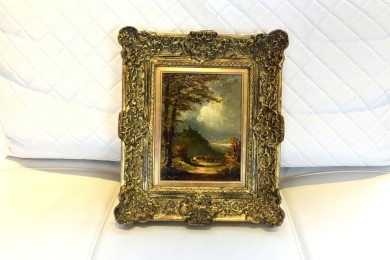 Romantischer Weg ins Tal, Heinrich Berger, 1929