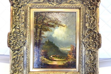 Romantischer Weg ins Tal, Heinrich Berger, 1929