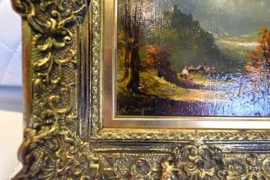 Romantischer Weg ins Tal, Heinrich Berger, 1929