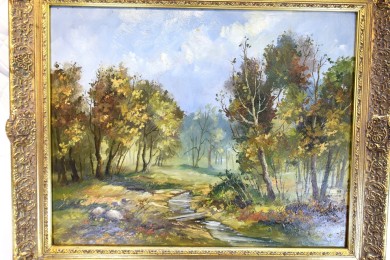 Im Sommerwald, W. Schulz, 1988