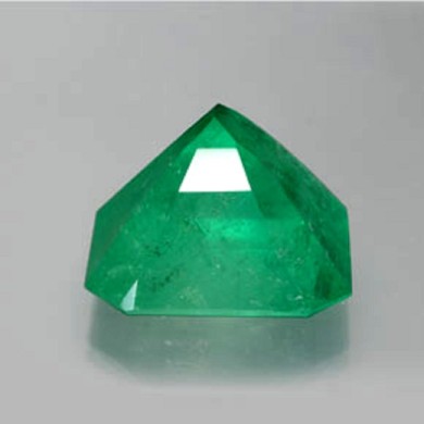 Smaragd - 28,80 Karat Grün 19mm x 18,5 mm