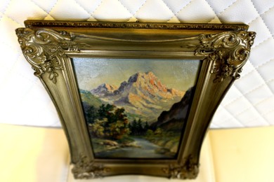 Romantischer Fluss am Berg, Lorenz, 1899