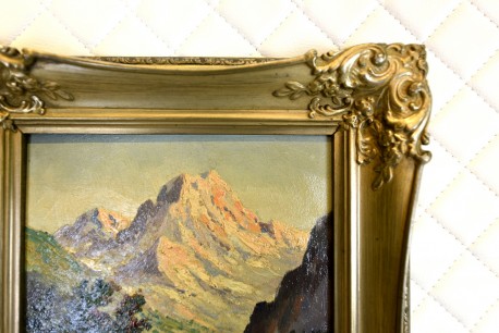 Romantischer Fluss am Berg, Lorenz, 1899