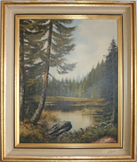 Stiller Waldsee, Medick, 1891