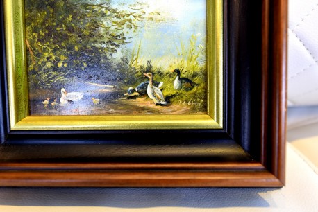 Enten am Waldrand, 1914