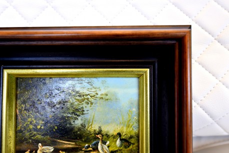 Enten am Waldrand, 1914