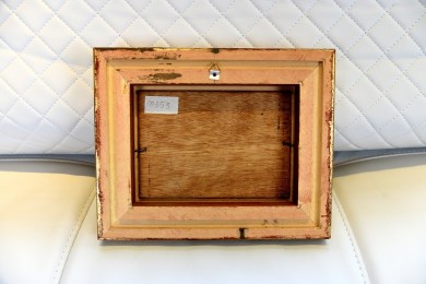 Märkische Heidelandschaft mit Weiher bei Sonnenuntergang im Herbst, Klier, 1896