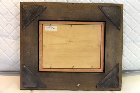 Bewaldete Herbstlandschaft mit Reisig Sammlern, H. G. Clemens, 1886