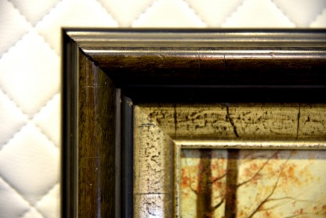 Idyllischer Herbstwald, Erich Langer, 1961