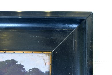 Märkischer See im Sonnenuntergang, Hauptwerk, Rudolf Hellgrewe, 1894