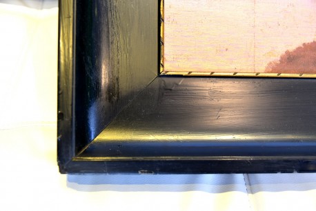 Märkischer See im Sonnenuntergang, Hauptwerk, Rudolf Hellgrewe, 1894