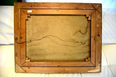 Impressionistische Seenlandschaft Bad Saarow, F. Lechner, 1933