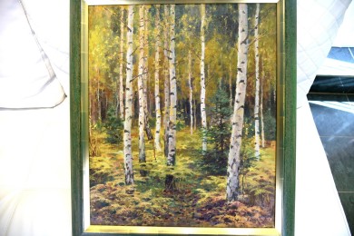 Birkenhain in Prieros im Spätsommer, Matthes, 1911