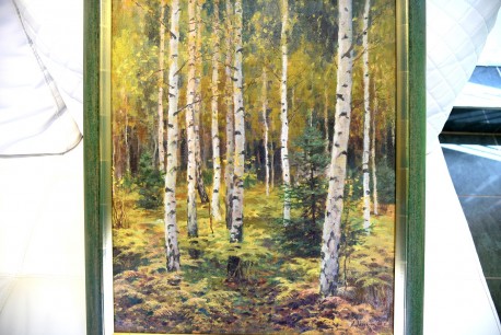 Birkenhain in Prieros im Spätsommer, Matthes, 1911