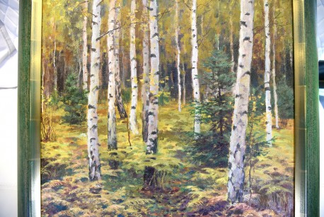 Birkenhain in Prieros im Spätsommer, Matthes, 1911