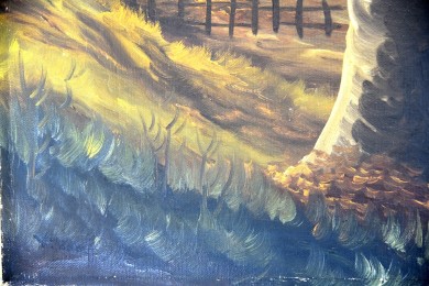 Buchenwald am Ettersberg im Herbst, 1910