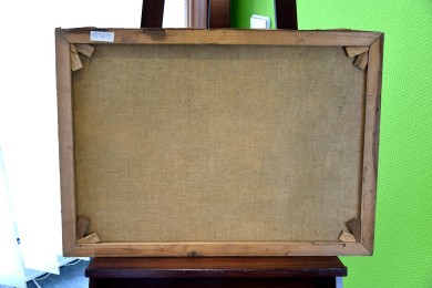 Kleiner See im Herbstwald, Busch, 1903