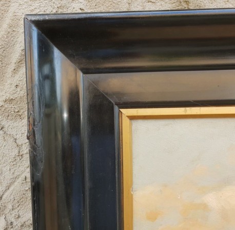 Märkische Seelandschaft, großes Hauptwerk, Rudolf Hellgrewe, 1895