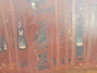 Märkische Seelandschaft, großes Hauptwerk, Rudolf Hellgrewe, 1895