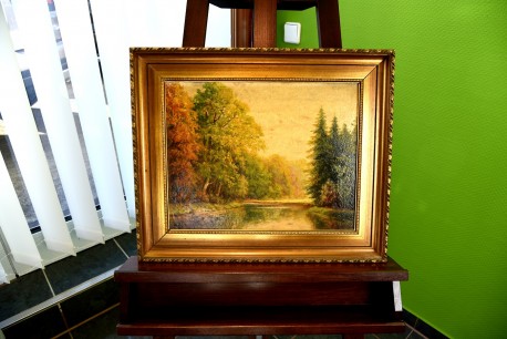 Romantischer See im Wald, Reidjardt, 1902