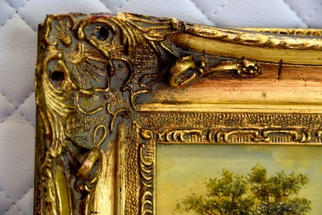 Auf der Jagd im grünen Tal, Monogramm EVR, 1905