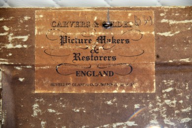 Auf der Jagd im grünen Tal, Monogramm EVR, 1905