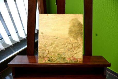 Pilze im Morgennebel auf Waldlichtung, HUGO LINÉR, 1933