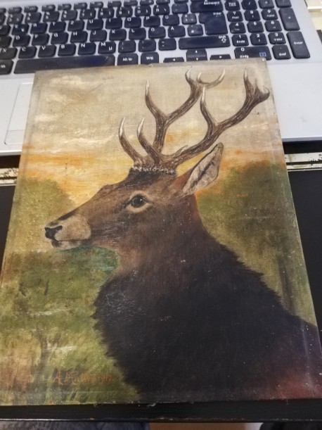 Der Hirsch, A. Müller, 1917