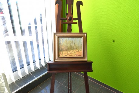 Kahler Laubwald ohne Blätter, Herbert Hamnerschmidt, 1979