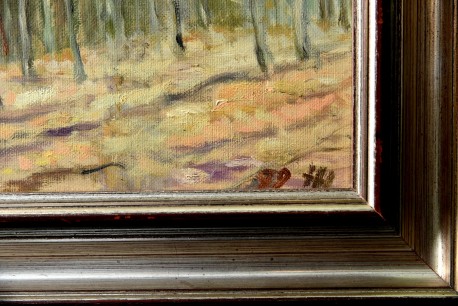 Kahler Laubwald ohne Blätter, Herbert Hamnerschmidt, 1979