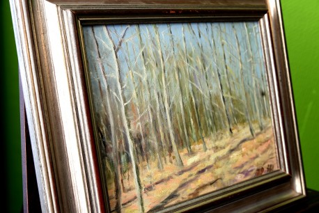 Kahler Laubwald ohne Blätter, Herbert Hamnerschmidt, 1979