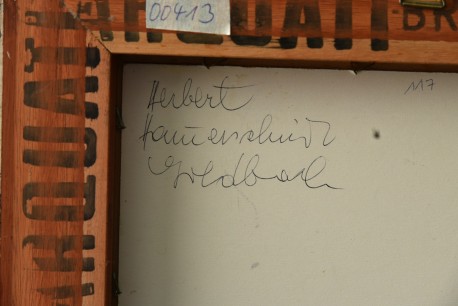 Kahler Laubwald ohne Blätter, Herbert Hamnerschmidt, 1979