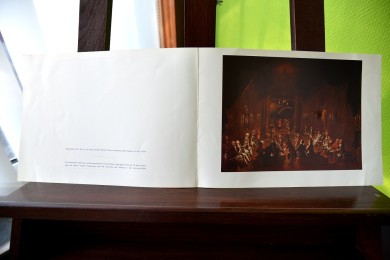 Freimaurer Jahresausgabe 1978, mit Druck von Ölgemälde von Achaz Gottlieb Rähmel, um 1800, Wien