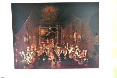 Freimaurer Jahresausgabe 1978, mit Druck von Ölgemälde von Achaz Gottlieb Rähmel, um 1800, Wien