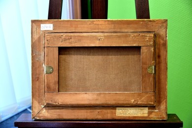 Schäfer in der Taunus-Landschaft, Johann Jakob Matthäus Maurer, 1866