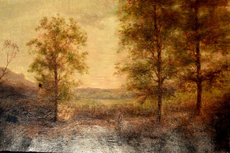 Schäfer in der Taunus-Landschaft, Johann Jakob Matthäus Maurer, 1866