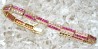 Brilliant Armband mit Diamanten & Rubinen, 18 K Gold