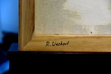 Undine, Weiblicher Akt, signiert, 1971