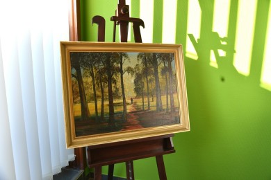 Spaziergänger im Wald, A. Richter, 1902