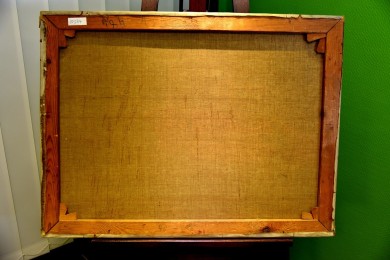 Märkischer Kiefernwald am Abend, Hauptwerk, Rudolf Hellgrewe, 1893