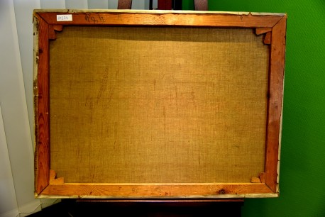 Märkischer Kiefernwald am Abend, Hauptwerk, Rudolf Hellgrewe, 1893