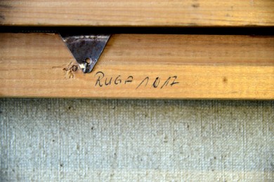 Balzender Auerhahn im Wald am Bergsee, Kumaos, 1939