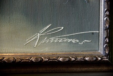 Balzender Auerhahn im Wald am Bergsee, Kumaos, 1939