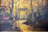 Bachlauf im Herbstwald, Ruth Uhlmann, 1915