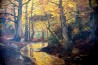Bachlauf im Herbstwald, Ruth Uhlmann, 1915