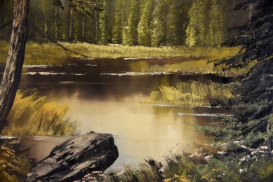 Stiller Waldsee, Medick, 1891