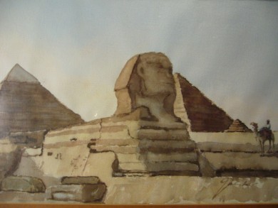 Im Banne der Sphinx Pyramiden, Helmut Galster, 1954