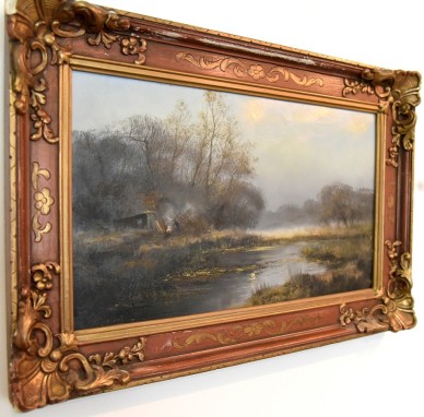 Verträumte Moorlandschaft, Gerhard Geidel, 1980